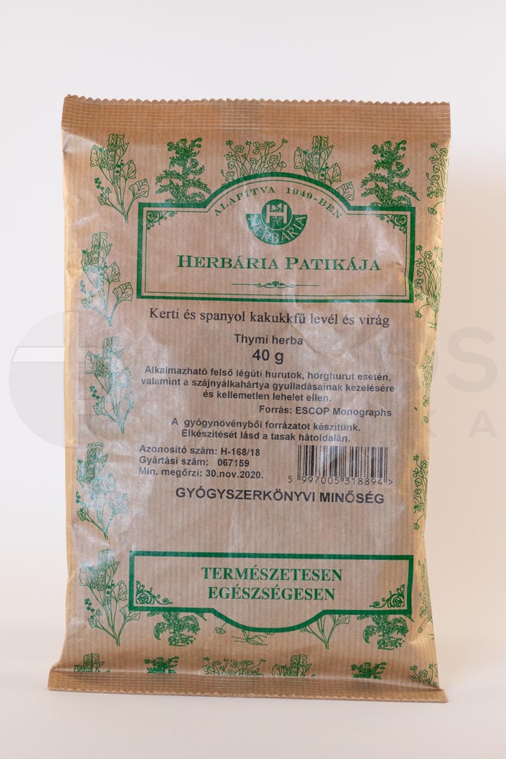 Kerti kakukkfű tea HERBÁRIA 40g