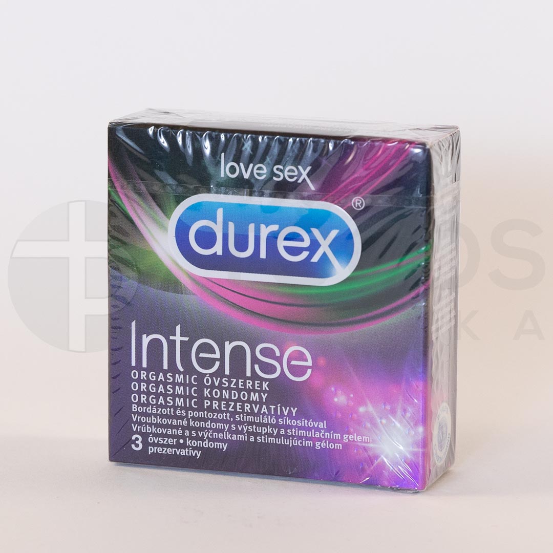 Durex Intense Orgasmic óvszer  3x